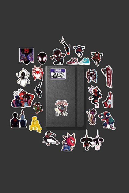 Miles Morales Spider-Man /Bullet Journal Notebook Sticker Agenda Laptop Sticker