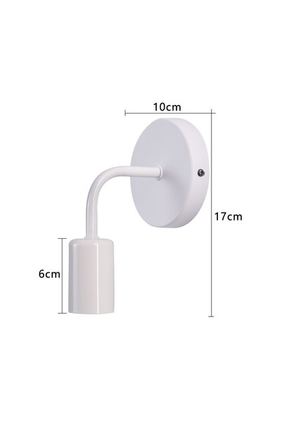 Iron White Retro Wood Wall Lamp E27 220V 110V Vintage Sconce Wall Light Fixture Bedside Retro Lamp I