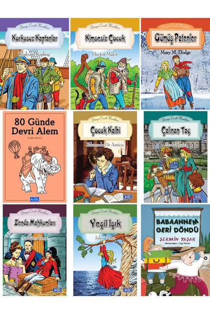 Babaannem Geri Döndü ŞERMİN YAŞARIN SEVİLEN ESERİ VE PARILTI YAYINLARI 9 KİTAP OKUMA SETİ