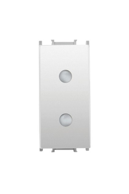 PRIZA SIMPLA MODULAR ALB 1M