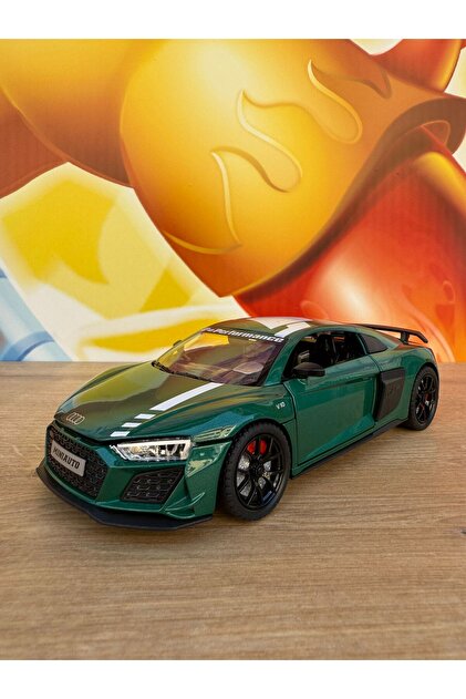 scntoys 1:24 Audi R8 Performance Diecast Model Araba V8 Turbo
