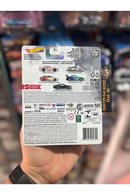 HOT WHEELS Toyota Gr Supra (premıum modeldir ) Slide Street