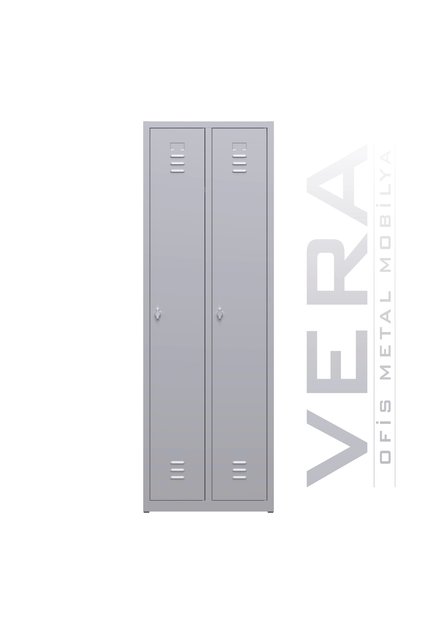 Soyunma Dolabı Metal 2 Kişilik, İşçi Soyunma Dolabı