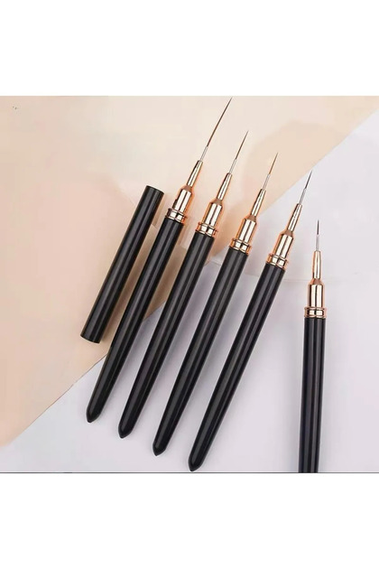 5’li Tırnak Süsleme Nail Art Fırça Seti