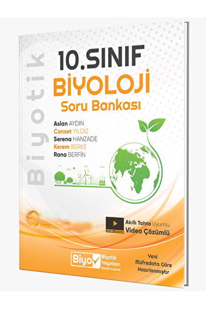 Biyotik Yayınları 10. Sınıf Biyoloji Soru Bankası 2026 - Fiyatı