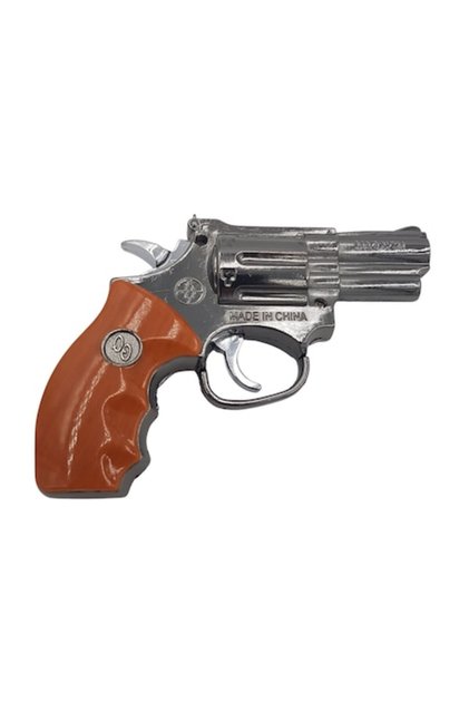 Brichetă rezistentă la vânt, model pistol, Dalimag, 13 cm, imitație de lemn