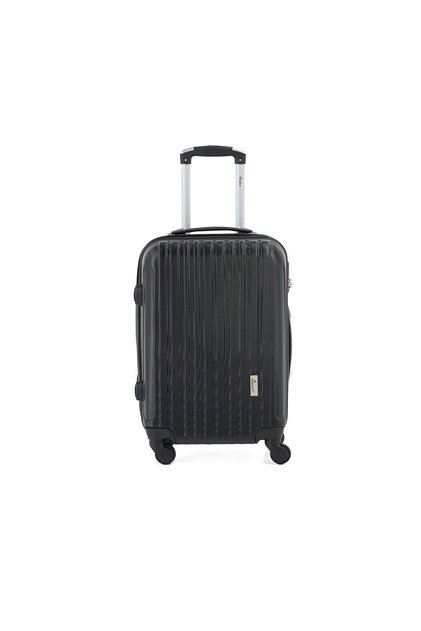 KH132 Hard Casing Medium Check-In Luggage Trolley 65cm Black