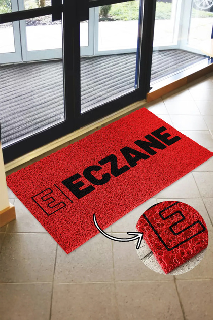 Pharmacy Mat - Curly Mat - Outdoor and Indoor Mat - Water Resistant
