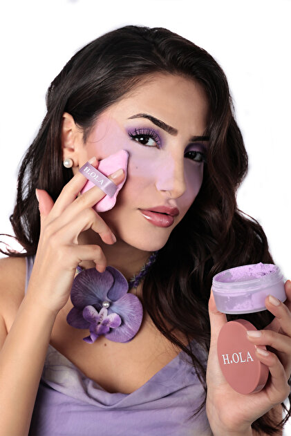 h.OLA Aura Baking Powder Sponge | Mor Pudra Süngeri - Fiyatı