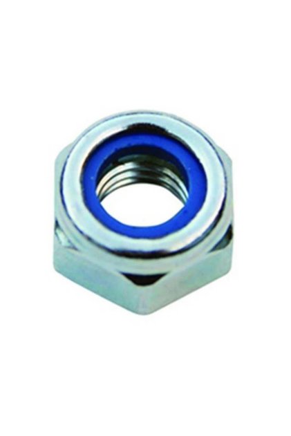 Fiberli Somun DIN 985 6 Kalite - 100 ADET - Çap;M5