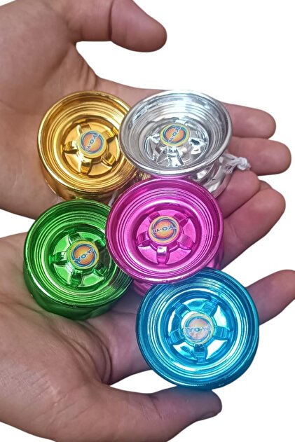 TUENGİ STORE Yo-yo Parlak Krom Kaplama Motorlu Rulmanlı