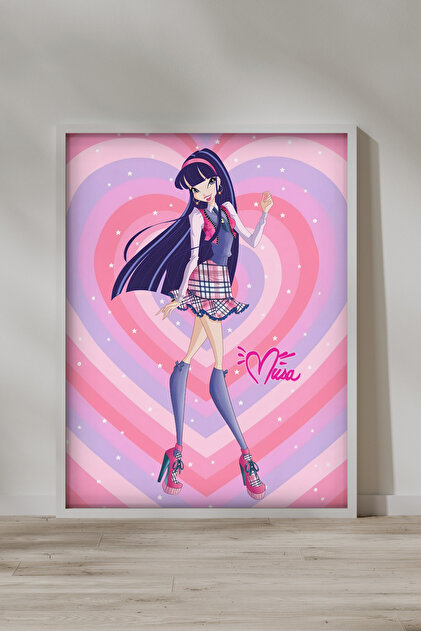 FGHGF Winx Club Musa Seri 002 Çerçevesiz Poster & Duvar Tablosu