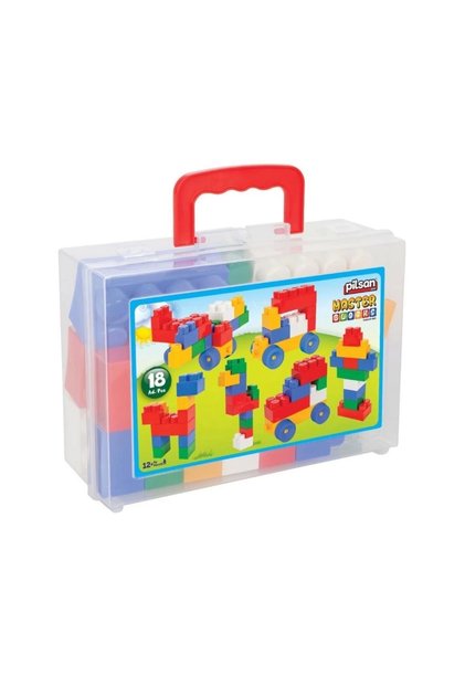Bfs 03 323 Master Block Set 18 Pieces with Bag