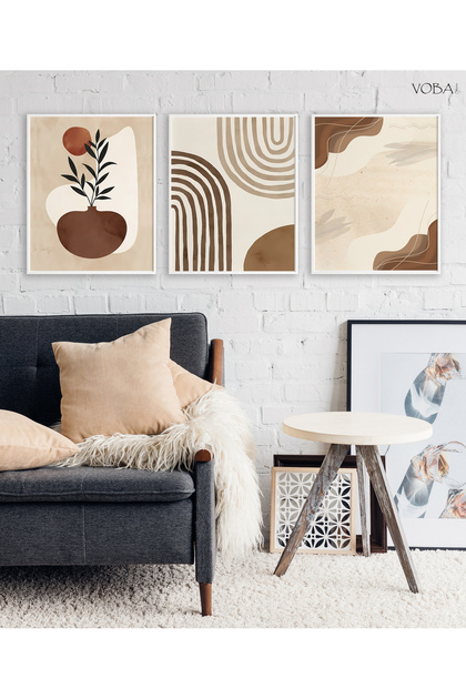 3 PIESE TABLO DE DECORATIV BOHEM