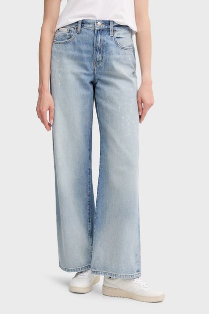 Pamulu Wide Leg Yüksel Bel Bol Paça Jeans LV047C702GX0N KOT PANTOLON LV047C702G X