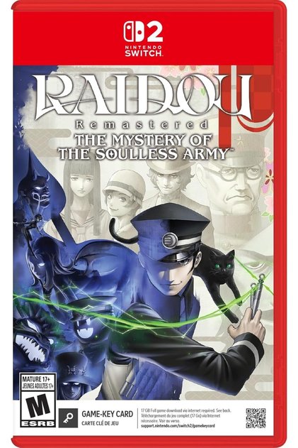 Raidou: Remastered – The Mystery of the Soulless Army Launch Edition - Nintendo Switch 2