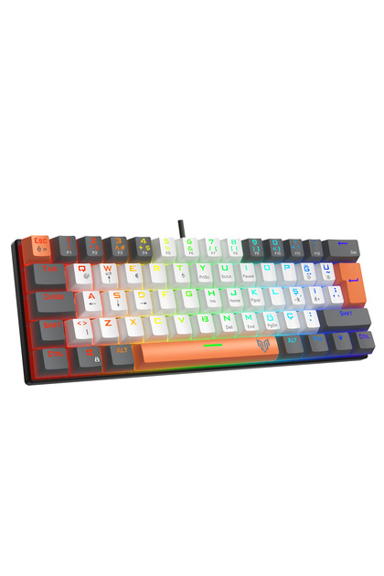 Striker Rgb Mekanik Gaming Oyuncu Klavyesi Red Switch Q TR Mix Renk
