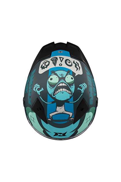 Axxis FENIX ANGRY FACE C7 BLUE MATT - Fiyatı, Yorumları
