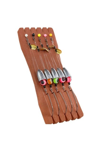 Set 5 monturi pescuit la spinning rapitor, pentru momeli soft, stiuca si salau, montura Texas Rigs 1