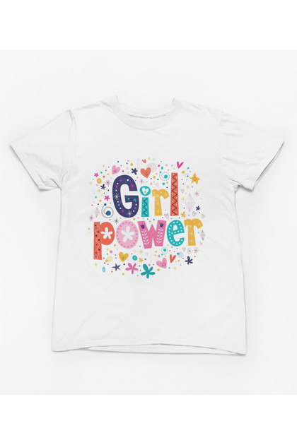 STIL-X GIRL POWER PRINTED GOLI DE BICICLETA 100% BUMBAC TRIUC FATA ALB, GALBEN, ROSU, NEGRU