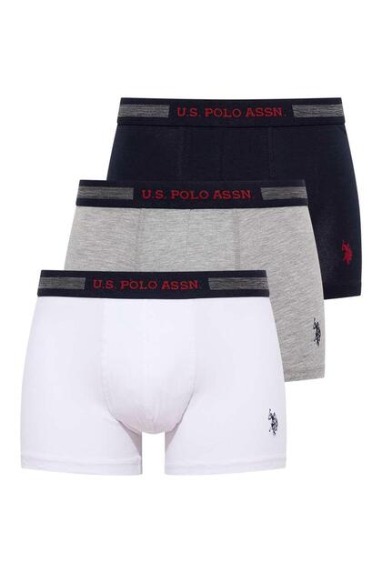 Boxeri din bumbac și lycra pentru bărbați din 3 piese