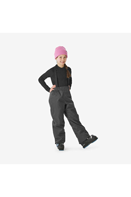 Quechua Çocuk Kayak Pantolonu - 5-13 Yaş - Siyah - 100
