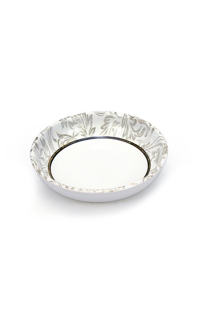 Ceramic ELANA 13cm Round Serving Bowl, White