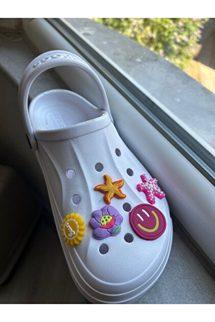 Crocs Jibbitz Charm Çanta Süsü Gözlük Ruj Palmiye Deniz Yıldızı