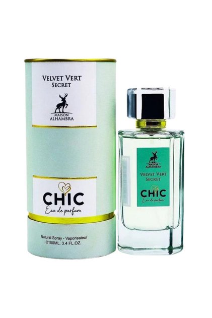 Velvet Vert Secret Chic , Maison Alhambra , Eau de Parfum για Γυναίκες, 100ml