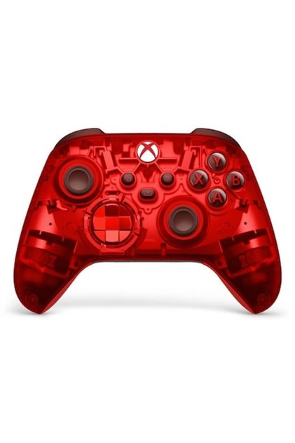 Controler de gaming Xbox Series, wireless, roșu, 2 baterii