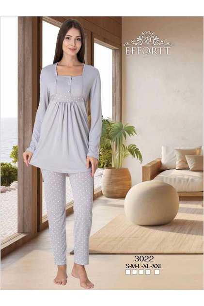 Pregnant Maternity Pajama Set