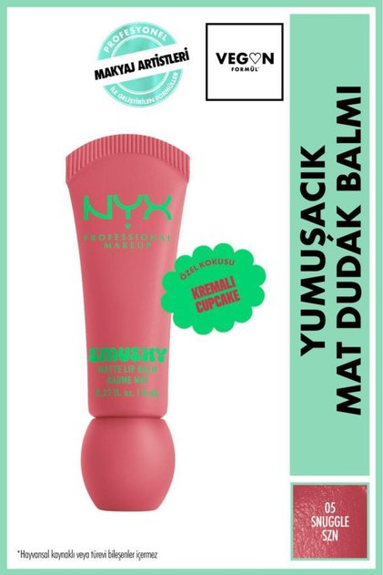 Smushy Yumuşacık Mat Dudak Balmı - 05 Snuggle Szn