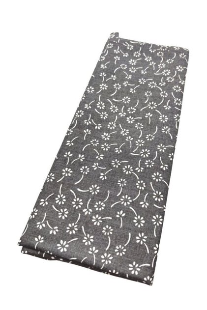 Angel Bag Accessory 120X50 cm Cotton Lining Fabric Gray Crispy Flower Pattern