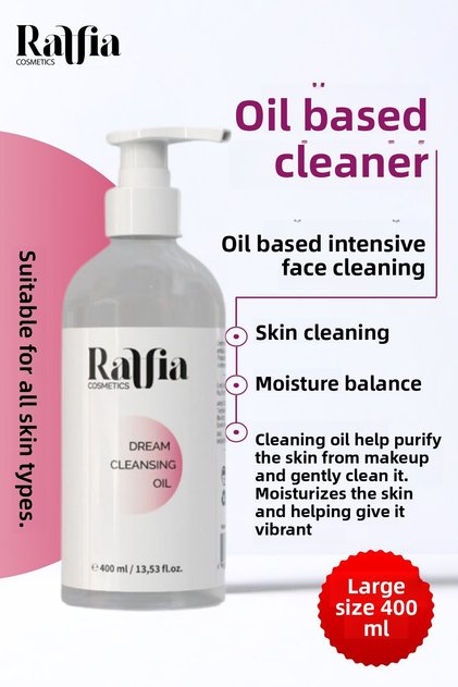 Oil Based Cleanser 400 ml Makeup Purifying Cleansing Oil for Face and Body