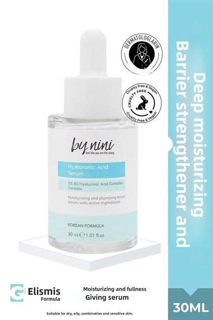 Barrier Strengthening and Moisturizing Hyaluronic Acid Serum Leather Nlemesine 30 ml