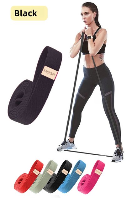Loop Pilates Fitness Band Sports Leg Hip Squat Exercise Resistance Band Rubber (Light Medium Hard)