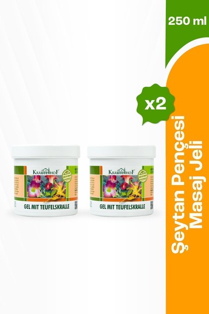 Şeytan Pençesi Masaj Jeli 250 ml X2 Adet