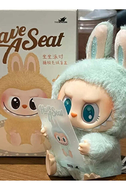 zera collection Labubu Original Have A Seat Serisi - Oturan Labuba
