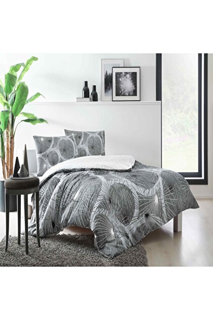 Sparkle Gray Double Duvet Cover Set