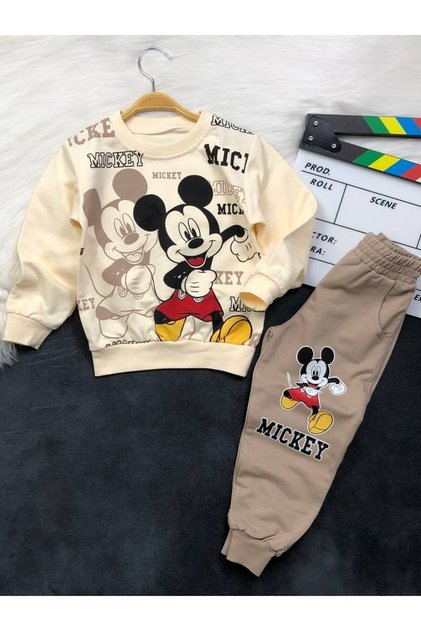 Children's Two-Piece Tracksuit Set 100% Cotton Transitional