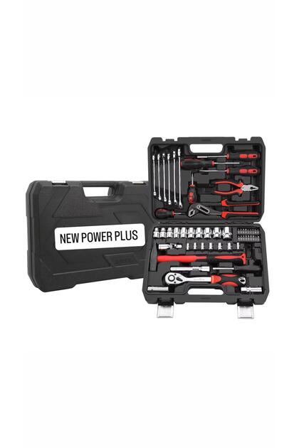 new power plus Germany Technology 58 Parça Eğik Cırcır 1/2