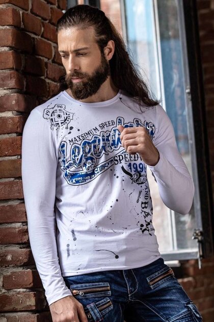 Cl510 Baskılı Ince Sweatshirt