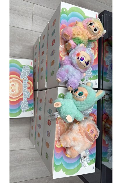 zera collection Labubu Big Into Energy Serisi - Peluş Oyuncak 14cm