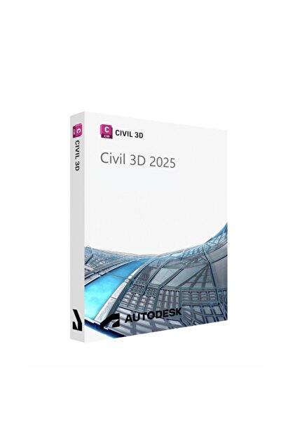 Autodesk Civil 3D 2025 (Windows) - 1 PC 1 Yıl Key (Full Sürüm
