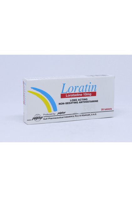 Loratin Loratadine 10Mg Long Acting 20 Tablets