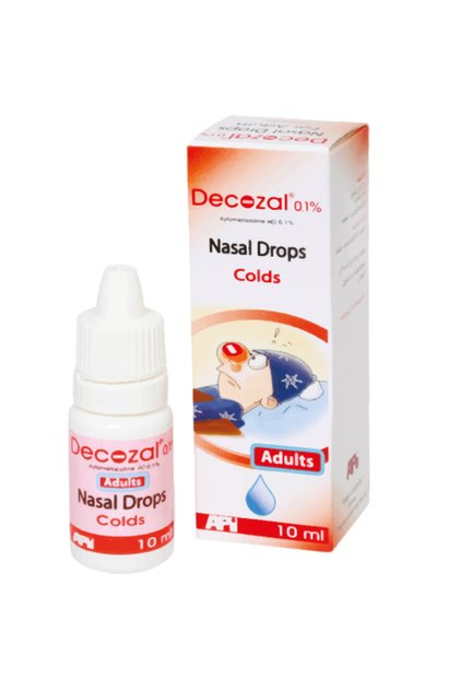 DECOZAL N/DROP 0.1% 10ML
