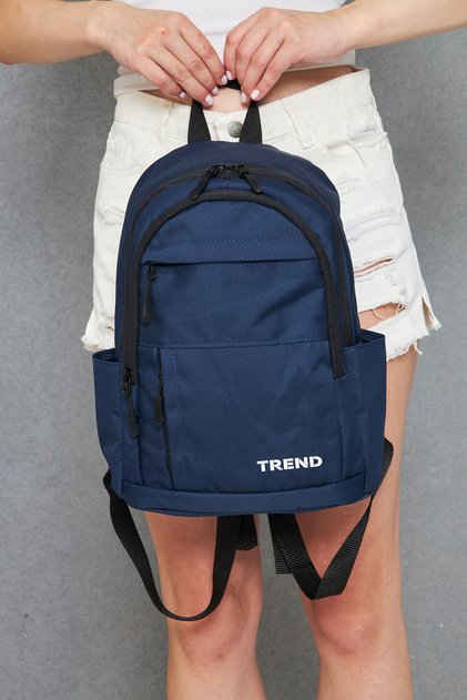 Unisex Waterproof Fabric Backpack - Medium Size Daily, School and Sports Bag