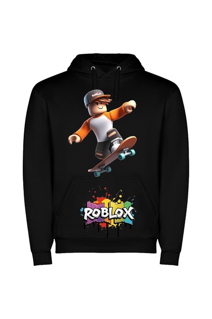 Hanorac cu gluga si buzunar tip marsupiu ROBLOX M5
