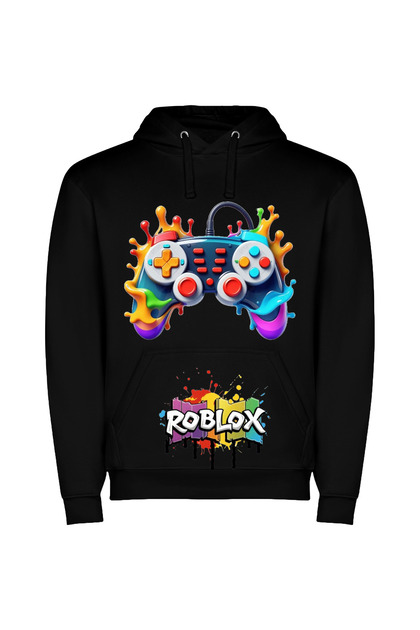 Hanorac cu gluga si buzunar tip marsupiu ROBLOX M7