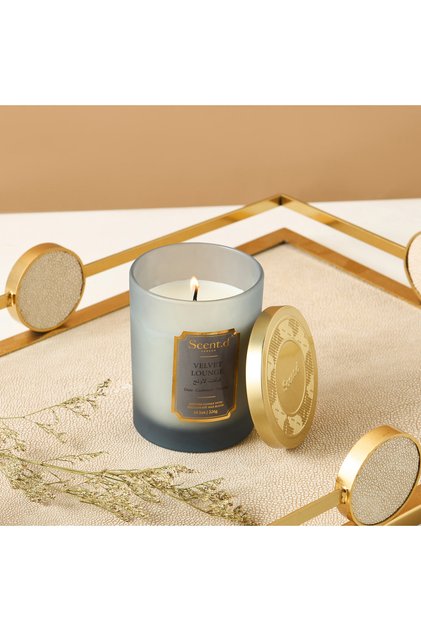 Scent.d London Velvet Lounge Scented Jar Candle - 226 gms